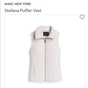 Marc New York Puffer Vest NWT